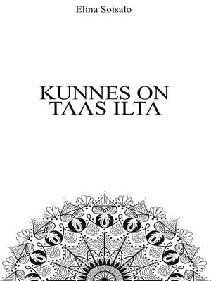 cover image of Kunnes on taas ilta